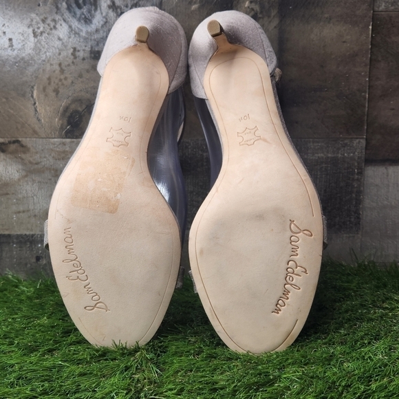 New Sam Edelman Patti Ankle Strap Sandal Sz 10.5 - Picture 10 of 12